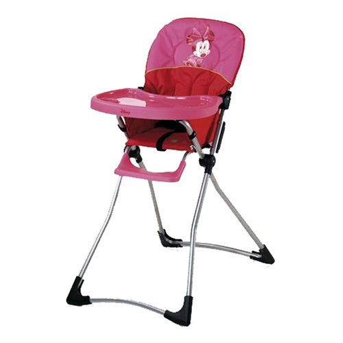 Hauck 640074 - Hochstuhl Mac Baby I love Minnie Pink