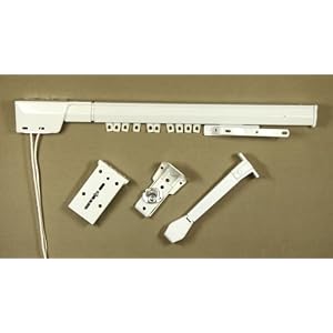 Buy A&F Rod Decor - Single Traverse Rods 48-84 inch, One way - Cord Left now!