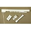 A&F Rod Decor - Single Traverse Curtain Rods 48-84 inch, One way - Cord Left