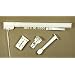A&F Rod Decor - Single Traverse Curtain Rods 66-120 inch, One way - Cord Left