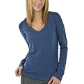 Gilligan & O'Malley&reg; Womens Long Sleeve Tissue Sleep Tee - Revved Blue