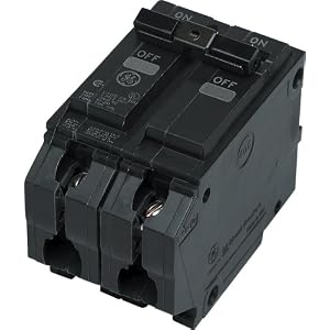 General Electric THQL2135 Circuit Breaker, 2-Pole 35-Amp Thick Series by
