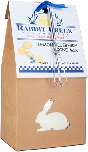 Rabbit Creek Products Lemon Blueberry Scone Mix, 12.1 Ounce