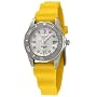Invicta Women's 0002-ISRUYE Pro Diver Collection Stainless Steel Yellow Rubber Watch