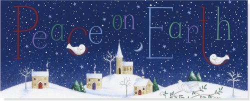 Peace on Earth Panoramic Boxed Holiday Cards (Christmas Cards, Holiday Cards, Greeting Cards)