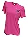 GIVE ME MORE USA Men's Sporty T.Shirt (S, Neon Pink)