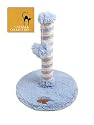 (Catwalk Collection) Plush Kitten Scratcher & Climber (Blue) [23865]