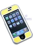 iPhone Graphic Case - Yellow and Silver