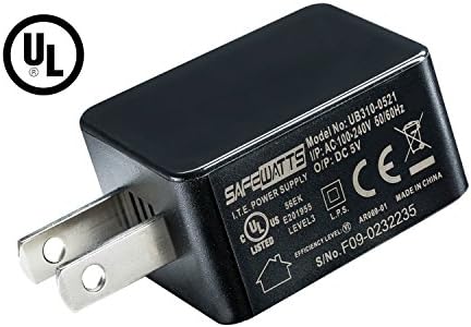 SAFEWATTS 2A Wall AC Power Adapter for Portable Digital Recorders - Replaces TASCAM PS-P515U