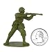 WWII - Romanian Infantry Plastic Army Men: 12 piece set of 54mm Figures - 1:32 Scale_s-3