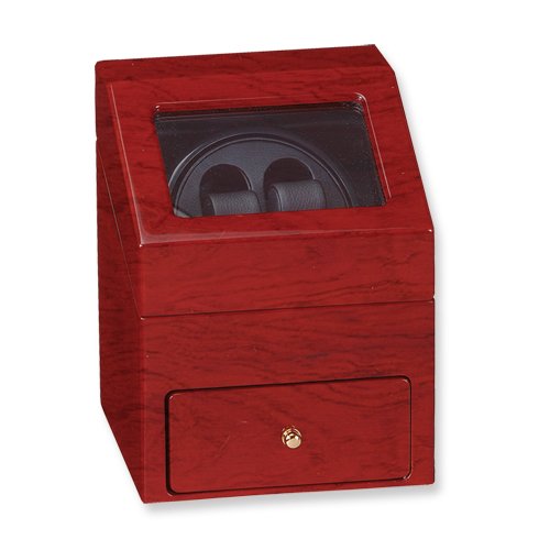 Oak Solid Wood 1-Turntable Watch Winder