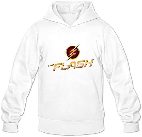 IHoo Men The Flash Hoodie White M