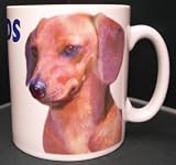 Review The Moneyman  / Dachshund smooth haired DOG MUG