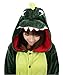 Lath.pin Unisex Costume Animal Cosplay Onesie Adult Pajamas Anime Cartoon Sleepwear (Xl, Dinosaur)