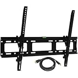 Ematic EMW6101 30-Inch to 60-Inch TV Tilting Wall Mount Kit with HDMI Cable - Black