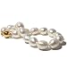 HinsonGayle Extreme Baroque Collection White Free-Form Baroque Pearl Bracelet (14k Yellow Gold)