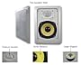 Acoustic Audio HD-525 500 Watt Pair 5.25"In-Wall/Ceiling Home Speakers