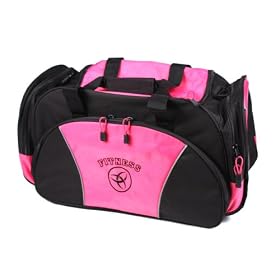 Celeritas Sports Pink Fitness Sports Duffel/black Logo Item Number 60061
