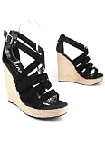 41GrOCXW eL. SL160  Canvas Strap Espadrille Wedge