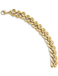14k Yellow gold Leslies Fancy Link Bracelet