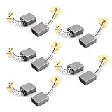 uxcell　CB153マキタ電動工具用 5ペア 16x13x6.5mm　モーターカーボンブラシ