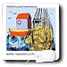 Londons Times Funny Music Cartoons - Dolphin Safe Tuba - Mouse Pads