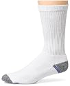 Hanes Classics Men's 4 pack comfort cool crew, white, 6-12