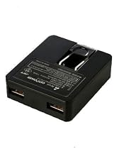 バッファローコクヨサプライ Arvel USB 2口出力 ACアダプターワールドワイド仕様 黒 AGP5V2BK