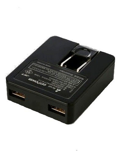 バッファローコクヨサプライ Arvel USB 2口出力 ACアダプターワールドワイド仕様 黒 AGP5V2BK