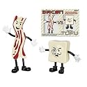 Mr. Bacon vs. Monsieur Tofu Action Figures