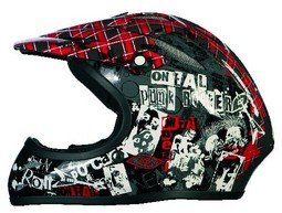 O´neal Backflip DH Fahrrad Helm rot 2010 Oneal
