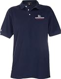 Gonzaga Bulldogs Navy Classic Pique Stainguard Polo Shirt