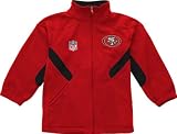 San Francisco 49ers Youth Sideline Momentum Microfleece Jacket