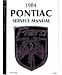 1984 PONTIAC FIERO Body, Chassis & Electrical Shop Manual [eb6018R]