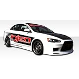 2008-2011 Mitsubishi Lancer GT Concept Side Skirts by DuraFlex
