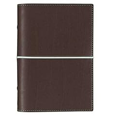 Terminplaner Domino' Personal in 'Chocolate' (braun) von Filofax