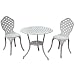 Ivory Eclipse 2 Seater Garden Furniture Bistro Set - FREE* Delivery, SPECIAL PRICE!