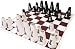 American Educational YTC-237-4 Chess Set with Cone Checker
