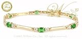 WILLOW XPRESS: *MICHELLE PERIDOT CZ BRACELET*