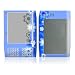 Retro Blue Flowers Design Protective Decal Skin Sticker for Amazon Kindle E-Book Reader (Version 1.0)