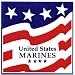MILITARY GIFTS-MARINES CERAMIC WALL PLAQUE by Besheer Art Tile, Bedford, New Hampshir...