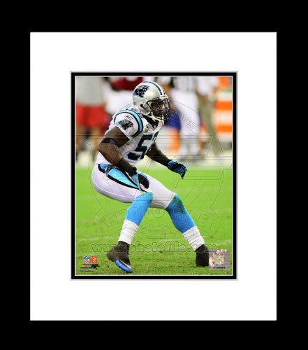 Carolina Panthers Jon Beason 2011 Framed Picture 8x10