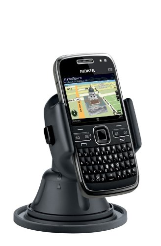 Nokia E72 Smartphone Unlocked GSM Phone Bundle with Car Kit (Black)