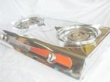 Portable Propane Gas Stove 2 Double Burner Range BBQ