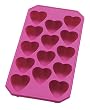 Lekue Silicone Ice Cube Tray, Heart