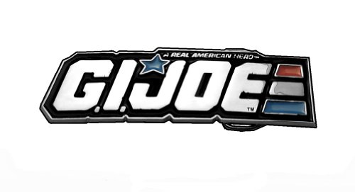  G.I. Joe Real American Hero Reflective Belt Buckle