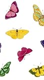 Caspari Papillon Set of 15 Paper Guest Towel, Pearl