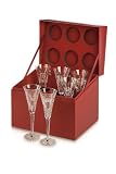 Waterford Crystal Twelve Days of Christmas Set of Six Flutes