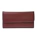 New Buxton Red Ladies Leather Wallet
