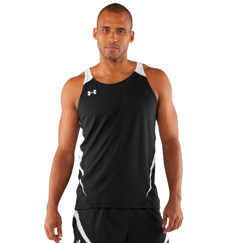 Men's UA Interval Running Singlet Tops by Under Armour